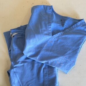 Figs Ceil Blue Medical Scrubs Set